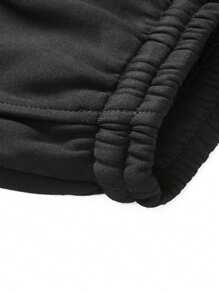 1 set Traje de hombres con estampado deportivo - Azul - Ver 4