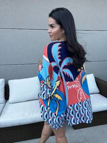 Women Two-piece Outfits - Màu xanh hải quân - Xem 3