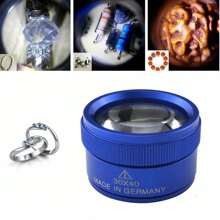 珠寶金屬放大鏡,採用30x40光學玻璃鏡片和鍍膜技術 - 黑色 - 查看 5