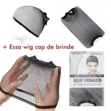 Synthetic Woven Wigs - 黃色 - 查看 4