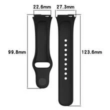 1 cái Silicone Dây đeo Tương thích với Redmi Watch   3 Hoạt động Đồng hồ thông minh Thay thế Thể thao Vòng tay Băng tay Tương thích với Redmi Watch   3 Hoạt động Dây đeo - màu đen - Xem 3