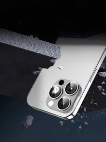 3 protetores de lente com padrão de CD da Apple compatíveis com 16e, 15 Pro Max/15 Pro/15 Plus/15, compatíveis com 14 Pro Max/14 Pro/14 Plus/14, 13 Pro Max/13/12/11, protetores de lente multicoloridos, protetores de lente de liga de alumínio para , presente de aniversário, família, amigos, liga metálica com vidro temperado, cobertura total, protetor de lente, acessórios para telefone