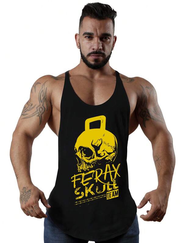 Camisetas e Regatas Esportivas Estilo Namorado para Homens