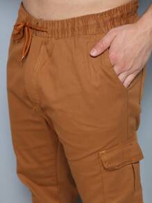 Men Pants - Marrón - Ver 7