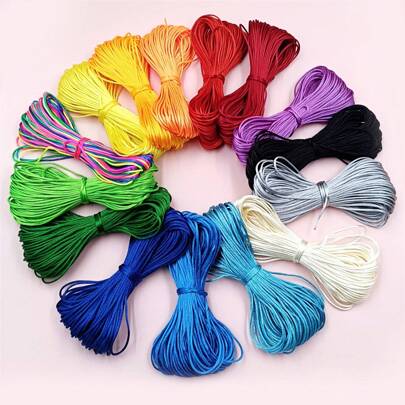 20m 2mm anudado chino de pana para DIY hecho a mano Pulsera Collar , material