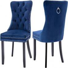 Sillas de comedor - Azul - Ver 1