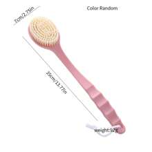 1个/2个软毛沐浴刷，去角质淋浴刷，长柄沐浴刷/随机新旧款式 - 彩色 - 查看 4
