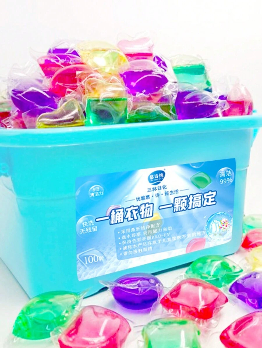 Cápsulas De Detergente Para Ropa - Multicolor - Ver 1