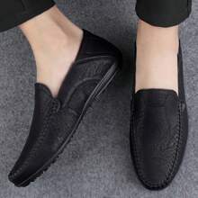 Men's Simple And Comfortable Loafers, Casual Driving Shoes, Slip-resistant Boat Shoes