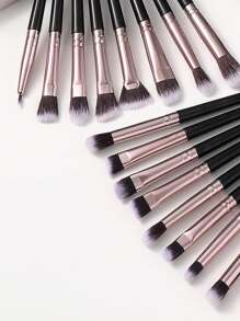 15pcs Makeup Brush Set, High Quality Synthetic Hair Eye Shadow Blending Brush Set, Face & Eye Makeup Tools, Makeup Brush Set, Makeup Brush Set, Makeup Brush Set, Complete Makeup Brushes, Makeup Brush Set, Full Makeup Tools Set, Makeup Brush Set, Makeup Brush Set, Makeup Gift Set - Multicolor - View 3