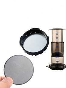 61MM Coffee Metal Filter Reusable Stainless Steel Filter Mesh For Aeropress Coffee Maker 61MM Kitchen Accessories - 61MM - View 1