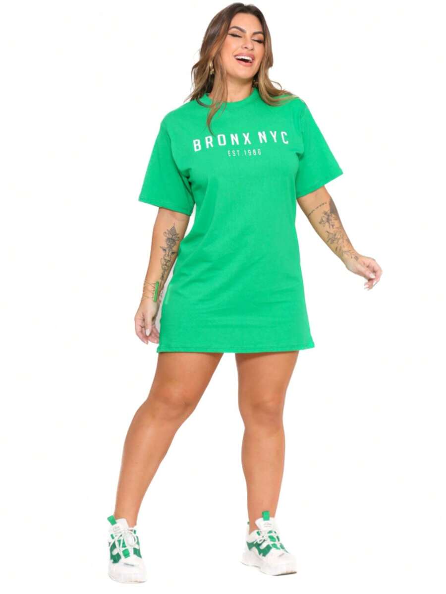 Women Dresses - 綠色 - 查看 1