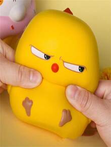 Juguete blando amarillo Wobbly Chick - Amarillo - Ver 3