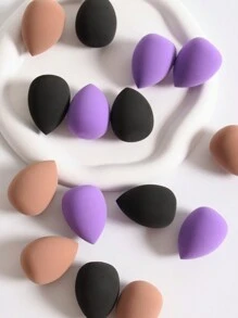 15pcs Medium Size Makeup Sponge Set For Liquid, Cream, & Powder Foundation Application, Multipurpose Cosmetic Sponge For Flawless Blending & Great Coverage, Latex-Free Makeup Sponge - Multicolor - View 3