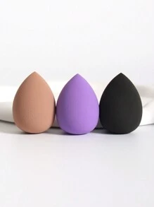 15pcs Medium Size Makeup Sponge Set For Liquid, Cream, & Powder Foundation Application, Multipurpose Cosmetic Sponge For Flawless Blending & Great Coverage, Latex-Free Makeup Sponge - Multicolor - View 5