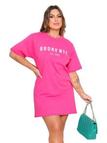 Women Dresses - 玫紅色 - 查看 8