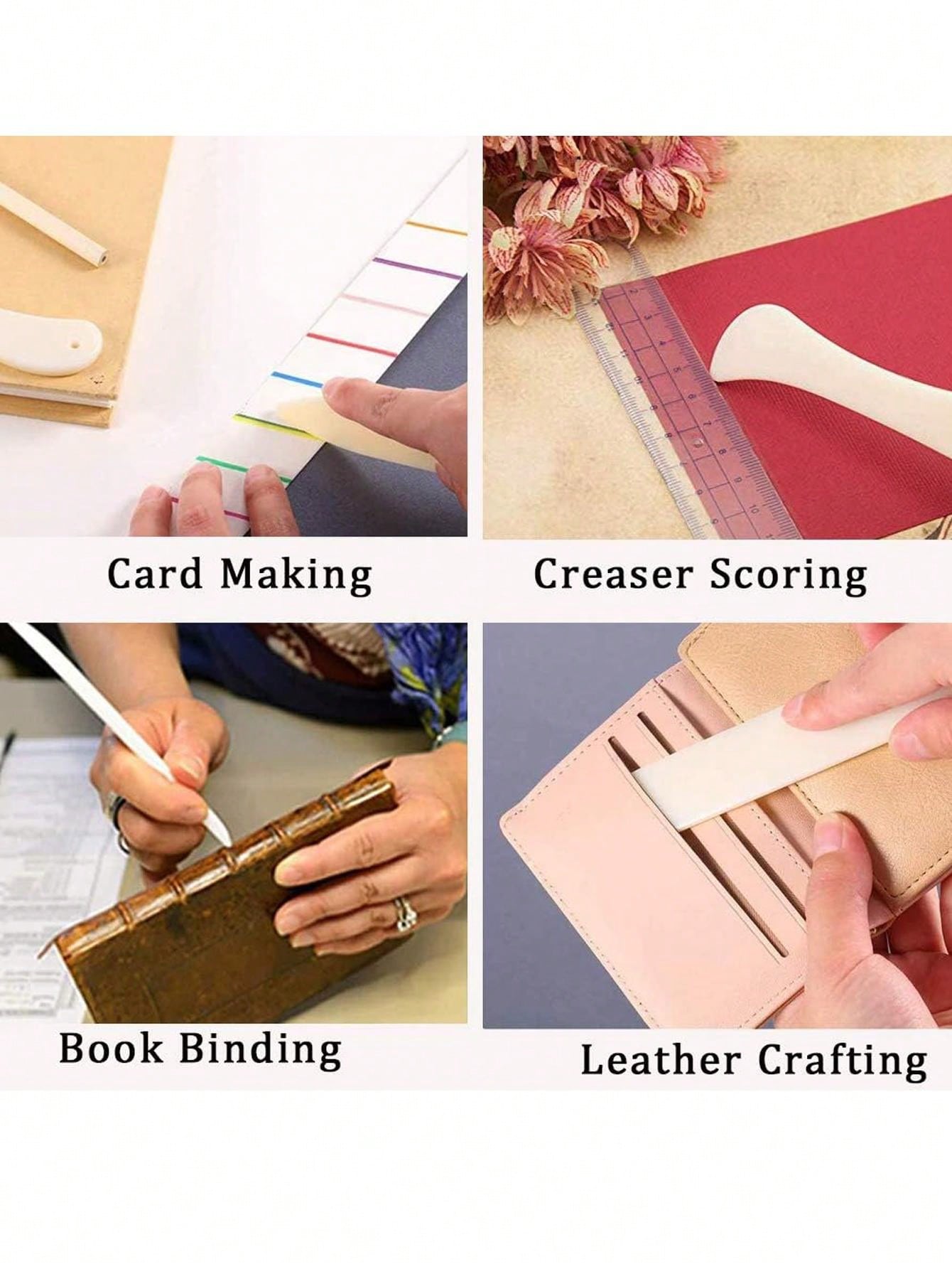 Premium Folder Paper Creaser Set Folding Scoring Burnishing Crafting