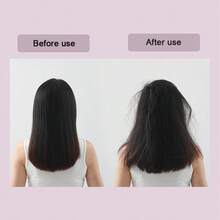 Herramienta De Estilo De Cabello Inalámbrica Y Portátil De Tamaño Mini, Cepillo Alisador Y Peinador De Cabello Sin Cable Ni Cargador, Cepillo Portátil - Rojo - Ver 10