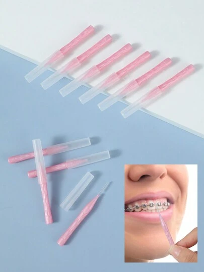 10 יחידות מברשת גשר לניקוי מברשת בין-שינית קיסם שיניים ראש חוט דנטלי היגיינת שיניים אוראלי חוט דנטלי כלי ניקוי שיניים מברשת שיניים רכה לניקוי שיניים מברשת גשר רכה וגמישה לניקוי, קיסם נייד שן שיניים, סלון בית חדר שינה חדר אמבטיה עיצוב הבית, ציוד נסיעות, חתונה, מסיבה, יום הולדת, מתנות לגברים אמא אבא חברים, שנה חדשה, אביזרים, מתנה מצחיקה