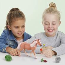 20入組農場動物馬模型,逼真玩具套裝,適合3-12歲的男女兒童生日或聖誕禮物 - 彩色 - 查看 3