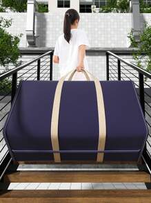 1 件藏青色，衣物收纳袋，搬家包装袋，被子收纳袋，搬家袋，衣物袋装饰品秋季装饰节日装饰房间装饰家居装饰秋季装饰卧室装饰 - 藏蓝色 - 查看 5