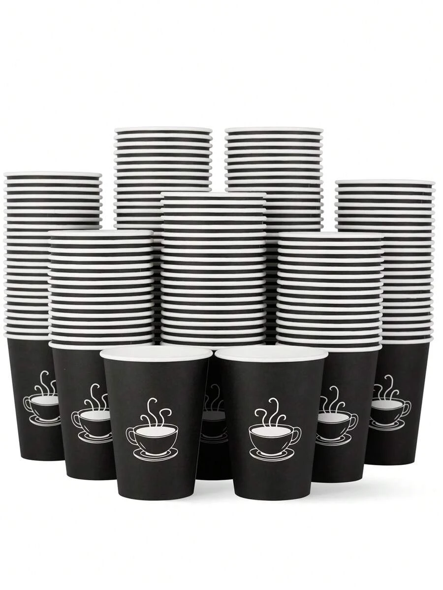 8 Oz 360 Pack Paper Coffee Cups, Disposable Christmas Coffee Cups, Hot ...