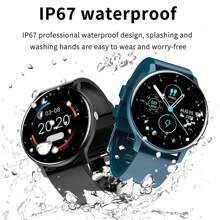 LIGE Smart Watch for men women Pedometer, calorie, call reminder, waterproof fitness sports watch, heart rate, blood pressure, sleep, alarm clock, message reminder, weather, photo, sedentary reminder Smart bracelet Compatible With android ios