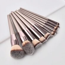 10 pezzi/set champagne dorato premium Pennelli per trucco Kit ( con caffè tubi ) pennello trucco
pennelli trucco
pennelli occhi