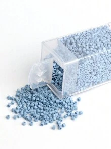 3000 顆 2 毫米盒裝彩色古董種子珠圓柱形散珠 Diy 手工手鍊項鍊間隔珠適用於珠寶製作配件 - 彩色 - 查看 32