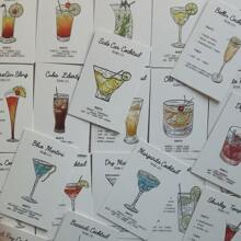 28 Sheets/Set  Life Lomo Card Message Card Mini Postcard  Gifts - Multicolor - View 2