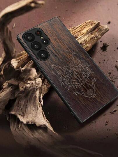 Natural Wood Phone Case Compatible With Apple/Compatible With Samsung/Compatible With Xiaomi