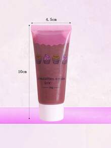 1入組50g白色樹脂仿真奶油,diy必備 - 咖啡棕 - 查看 4