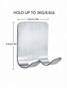 1pc Punch-free Razor Holder - Silver - View 3