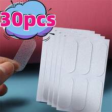 Parche para oreja de elfo, chapa para cambio de oreja, truco para corrección de oreja, ayuda para la oreja, pegatina para la oreja, parche para la oreja vertical - Blanco - Ver 4