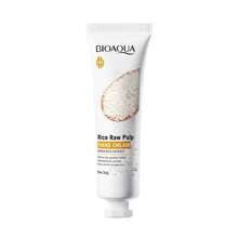 Moisturizing Rice Hand Cream  Deeply Nourishes and Repairs Skin /Increases Elasticity/Refines Pores and Firm Skin/ Mild and Non-Irritating/Suitable for All Skin Types - White - View 7