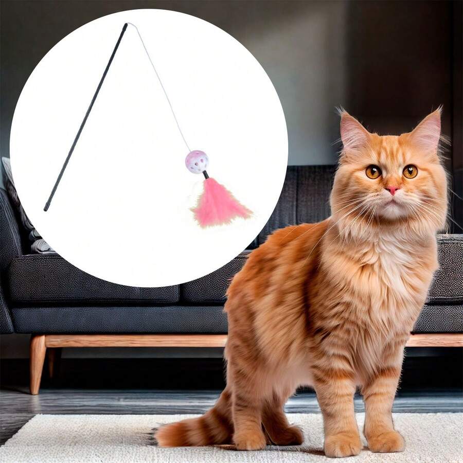 Juguete Interactivo Para Gatos - Rosa Fucsia - Ver 1