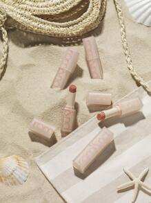 Rom&nd Romand GLASTING 哑光融化唇膏 02 ALL THAT JAZZ，轻盈贴合肌肤，柔雾哑光妆效，持久透气，蜜桃茶啫喱质地，玫瑰闪耀，薄荷氧气，便携式SOS润唇膏，打造裸妆效果，韩国化妆品 - 霧面 02 所有爵士樂 - 查看 6