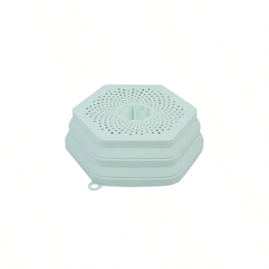 Microwave Splatter Cover Silicone Anti-Dust Heat Preservation Dish Cover - Green - View 1