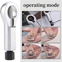 Rusty Screw Disassembly Tool For Removing Nuts/Bolts With Nut Splitting Function, Nut Breaker - Silver - View 1