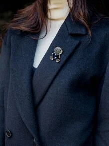 1 Miếng Kinh ngạc Pha lê Gấu Trâm cài Đối với phụ nữ - Hoàn hảo Đối với Khăn quàng cổ , Quần áo Và Phụ kiện - Nhiều màu - Xem 2