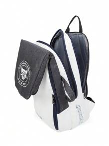 Multifunctional Badminton Racquet Bag Tennis Racket Backpack Water-Proof Foldable Outdoor Sports Training Handbag Rucksack Fathers Day Gifts Summer College Bag Dad School Bag Freshman For Books Back To School Multi-Functional Dorm University Gifts For Men Christmas Thanksgiving Fall Travel Winter Holiday Computer Flip Rucksack Large Capacity Casual College Backpack Buckle Flip Computer Bag Roll Backpack Hiking Hiking Men Gifts Student Multi-Functional Vacation Bag - Grey - View 3