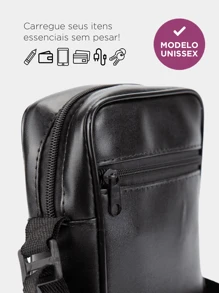 Men Crossbody Bags - màu đen - Xem 3