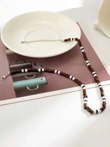 Boho Beach Style Surfer Beaded Necklace For Men's Jewelry - Multicolor - View 3