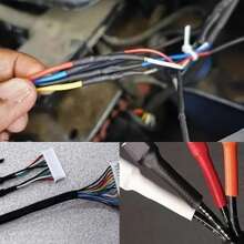 530pcs Automotive Wire Harness Protection Tube Pe Cable Loom Routing Clip Heat Shrink Tube Assortment Kit Colorful Heat Shrinkable Tubes - Multicolor - View 3