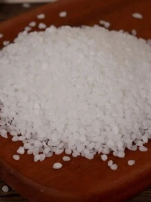 100克顆粒狀白色蜂蠟diy蠟燭製作材料,天然蠟用於手工蠟製品,供化妝品、蠟燭、家具等使用 - 白色 - 查看 3