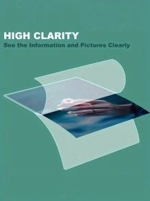 100pcs Clear Laminating Pouches, 8.6 X 12.2 Inches Laminating Sheets Compatible With Laminator, Fit For 8.5 X 11 Inches Letter Size Paper - A4 - View 3