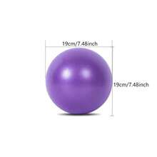 Purple Fitness Exercise Yoga Ball - Purple - View 10