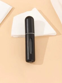 1Pc 5Ml Black Refillable Perfume Spray Bottle With Pump Pocket Travel Size Cologne Sprayer Subpackage Bottle, Living Room Home Bedroom Bathroom House Decor, Travel Stuff, Wedding, Party, Birthday, Gifts For Men Mom Dad Friends, New Years, Accessories, Funny Gift
