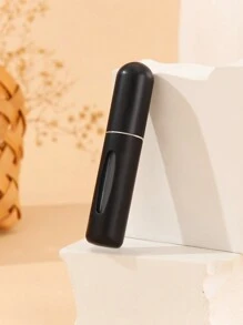 1Pc 5Ml Black Refillable Perfume Spray Bottle With Pump Pocket Travel Size Cologne Sprayer Subpackage Bottle, Living Room Home Bedroom Bathroom House Decor, Travel Stuff, Wedding, Party, Birthday, Gifts For Men Mom Dad Friends, New Years, Accessories, Funny Gift