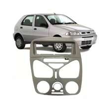 Moldura Painel Central Com Ar + Moldura Rádio Palio G2 Siena